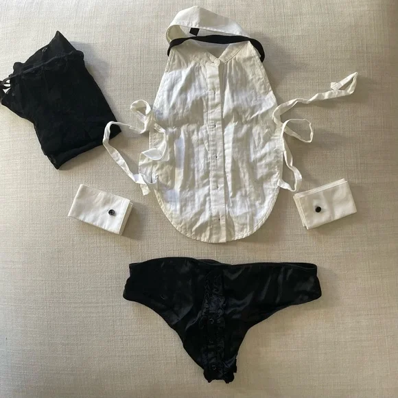 Kiki De Montparnasse Vintage Tuxedo Lingerie - Picture 9 of 15